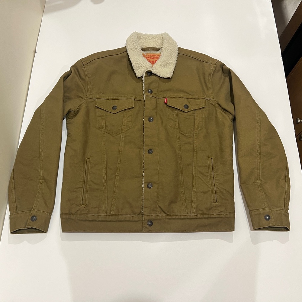 Levi’s Sherpa Lining, Denim Jacket, Medium